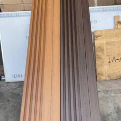 Tấm Ốp Tường Trần Ngoài Trời Hai Lớp Phủ ASA GD10016 - Ốp tường trần gỗ nhựa cao cấp 25 Tam Op 2 Lop Phu Asa Gd11016 Op Tuong Tran Ngoai Troi 11