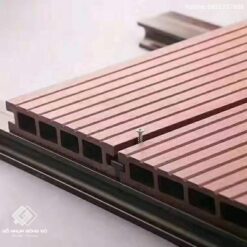 Gỗ Nhựa Ngoài Trời GD15010 Coffee - thi công sàn gỗ nhựa ngoài trời 23 Sàn Gỗ Nhựa Ngoài Trời H4V14025 Wood