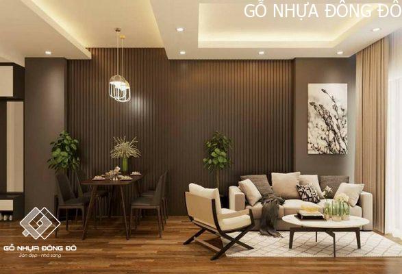 Ốp Lam Sóng Màu Xám Ghi Thời Thượng, Tạo Không Gian Sống Tinh Tế Và Đẳng Cấp.