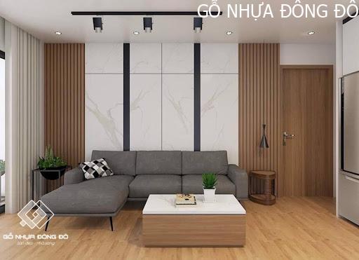 Ốp Lam Sóng Phòng Khách Hiện Đại, Ấm Cúng Và Đầy Phong Cách.