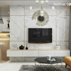 Tấm Nhựa Ốp Tường Giả Đá Giá Rẻ, Bền Đẹp | Gỗ Nhựa Đông Đô 28 Op Tuong Gia Da