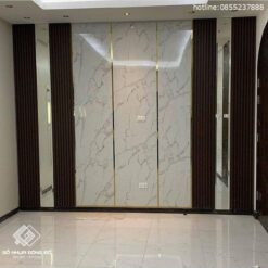 Tấm Nhựa Ốp Tường Giả Đá Giá Rẻ, Bền Đẹp | Gỗ Nhựa Đông Đô 38 Tam Op Tuong Van Da 10