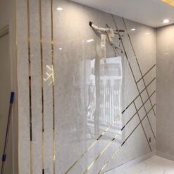 Tấm Nhựa Ốp Tường Giả Đá Giá Rẻ, Bền Đẹp | Gỗ Nhựa Đông Đô 41 Tam Op Tuong Van Da 13