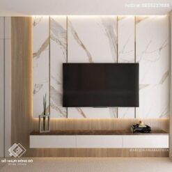 Tấm Nhựa Ốp Tường Giả Đá Giá Rẻ, Bền Đẹp | Gỗ Nhựa Đông Đô 51 Tam Op Tuong Van Da 24