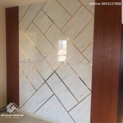 Tấm Nhựa Ốp Tường Giả Đá Giá Rẻ, Bền Đẹp | Gỗ Nhựa Đông Đô 53 Tam Op Tuong Van Da 26