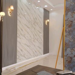 Tấm Nhựa Ốp Tường Giả Đá Giá Rẻ, Bền Đẹp | Gỗ Nhựa Đông Đô 34 Tam Op Tuong Van Da 6