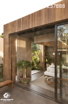 Gỗ nhựa ốp tường ngoại thất thanh lam gỗ cherry Gỗ Nhựa Ốp Tường Ngoại Thất Thanh Lam Gỗ Cherry