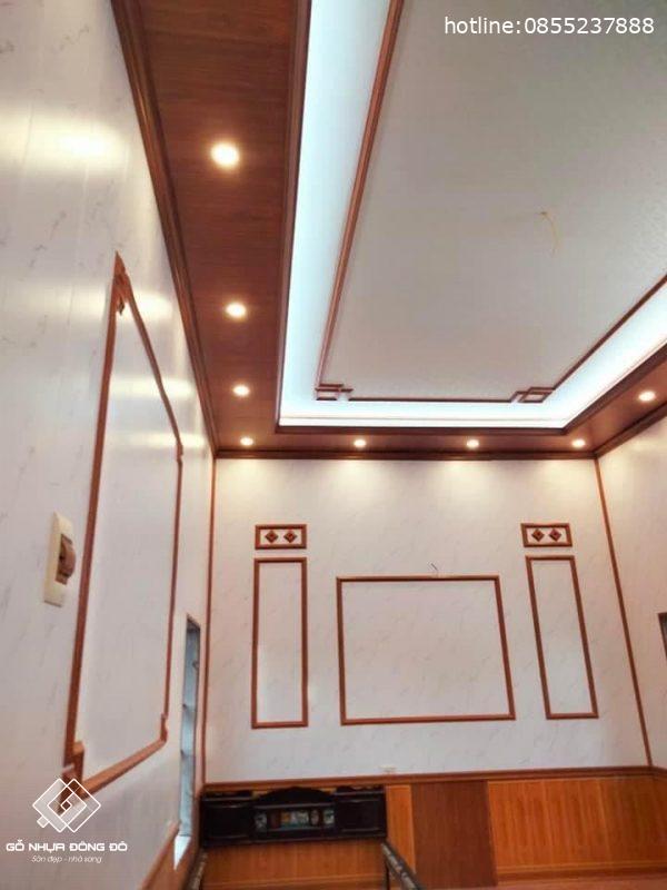 Trần Nhựa Phẳng Đẹp M65 – Giải Pháp Hoàn Hảo Cho Phòng Khách Sang Trọng 4 Tran Nhua Tran Nhua Giat Cap 41