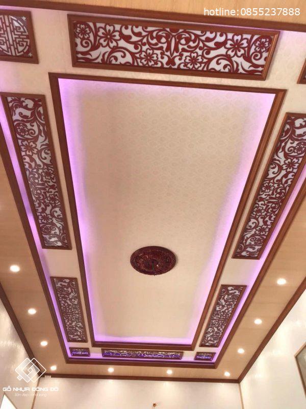 Mẫu Trần Nhựa Giật Cấp Đẹp M95 – Thiết Kế Sang Trọng, Thi Công Nhanh, Giá Tốt 2025 2 Tran Nhua Tran Nhua Giat Cap 97