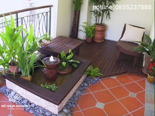 gạch đỏ đất nung lát sàn ban công Gạch Đỏ Đất Nung Lát Sàn Ban Công