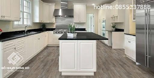 Sàn Nhựa Trang Trí Nội Thất Cho Nhà Bếp