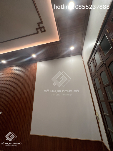 Ốp Trần, Tường Nhựa Giả Gỗ