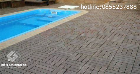 Cấu tạo chi tiết của vỉ gỗ nhựa composite lát sàn ban công