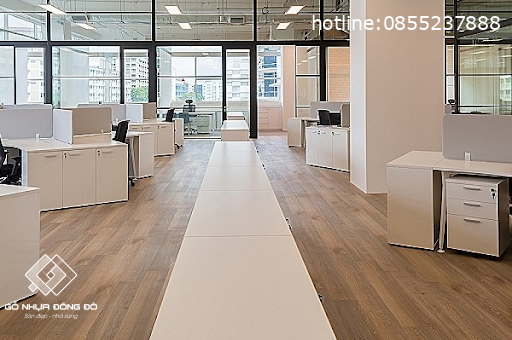 Lựa Chọn Sàn Nhựa Phù Hợp Văn Phòng
