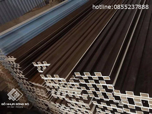 Công trình thực tế sử dụng tấm ốp lam sóng Gỗ Nhựa Đông Đô 2