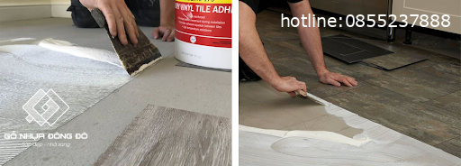 Sàn Nhựa Nội Thất Composite Dán Keo