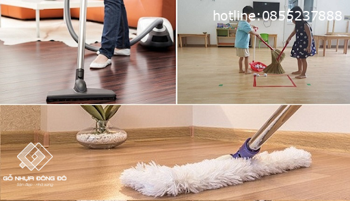 Vệ Sinh Sàn Nhựa Nội Thất Giúp Không Gian Luôn Sạch Đẹp