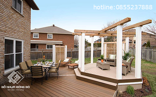 Sàn Nhựa Sân Vườn Chịu Nhiệt Tốt