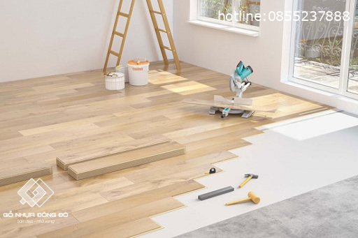 Tháo Dỡ Và Lắp Đặt Lại Sàn Nhựa Nội Thất Pvc Để Khắc Phục Kẽ Hở