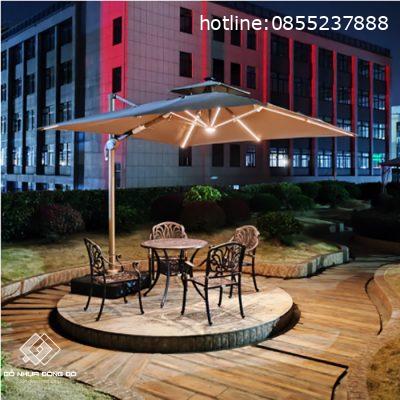 Top 5 mẫu ô lệch tâm mới nhất năm 2023 2 Ô Lệch Tâm Đông Đô Có Đèn Led