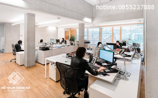 Sàn Gỗ Nhựa Văn Phòng An Toàn Cho Sức Khỏe, Tiêu Chuẩn E0, E1