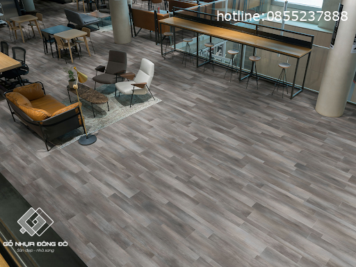 Sàn Gỗ Nhựa Wpc Ứng Dụng Quán Cafe