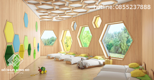 Sàn gỗ nhựa composite và sàn gỗ tự nhiên: So sánh tính năng và lợi ích 4 Sàn Gỗ Nhựa Composite Ứng Dụng Trường Học