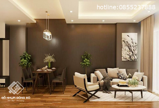 Thanh lam gỗ nhựa – Giải pháp giảm thiểu rủi ro cháy nổ 6 Thanh Lam Gỗ Nhựa Ốp Tường