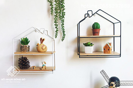 9 ý tưởng trang trí phòng làm việc tăng năng suất mới nhất 2023 10 Trang Trí Phòng Làm Việc Tăng Năng Suất Với Kệ Treo Tường Sắt