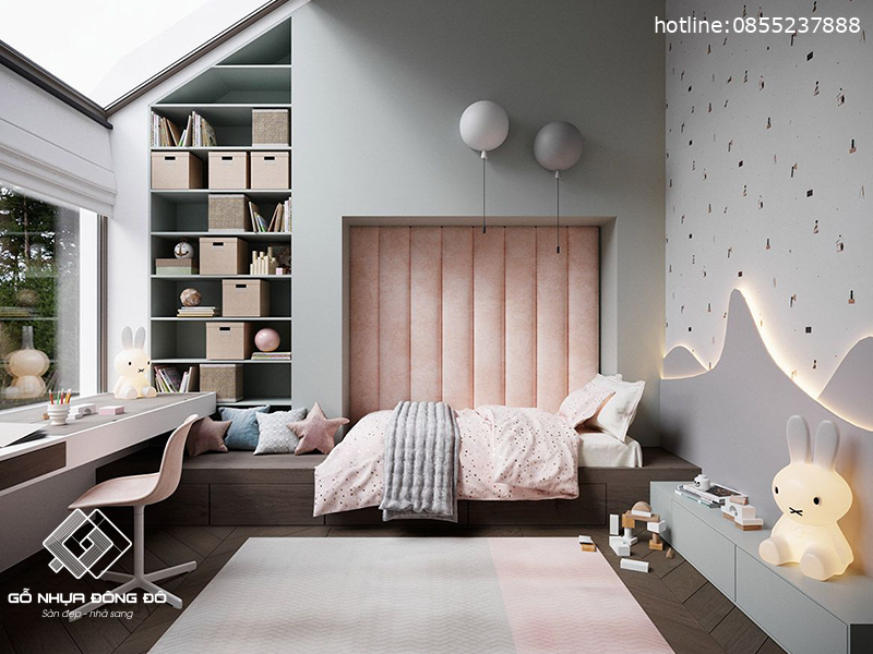 Top 10+ Nội thất phòng ngủ – Sự thanh lịch không đến từ giá trị vật chất 6 Top 10+ Nội Thất Phòng Ngủ Màu Sắc Pastel