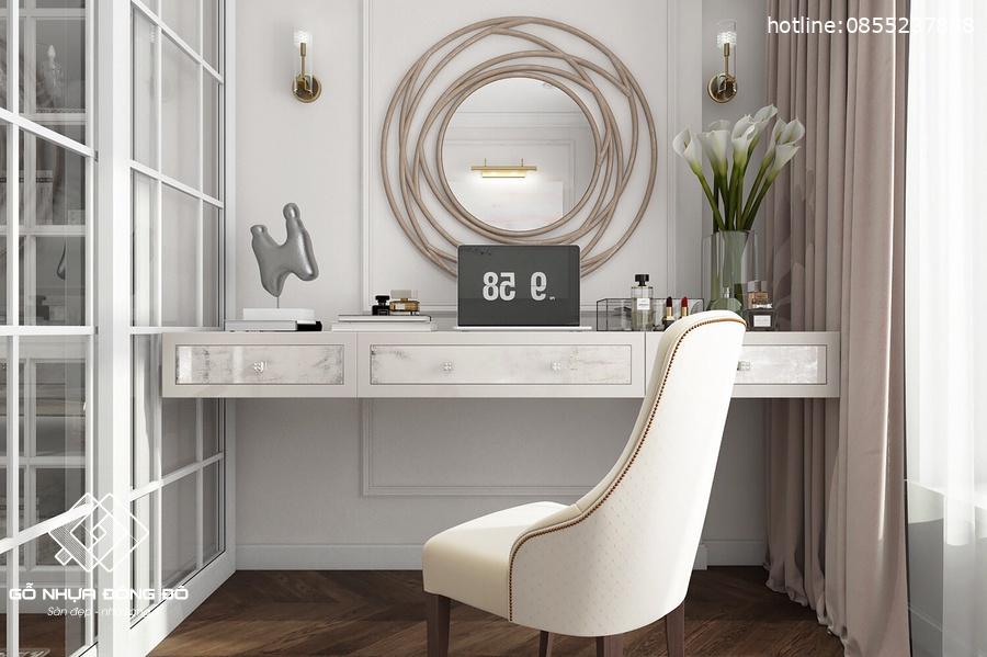 Mẫu bàn trang điểm hiện đại Mẫu Bàn Trang Điểm Hiện Đại