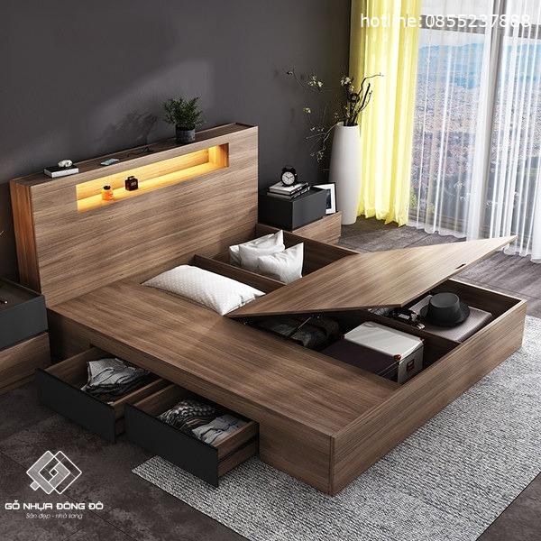 Giường Ngủ Có Đèn Led, Tạo Không Gian Phòng Ngủ Lung Linh Và Hiện Đại