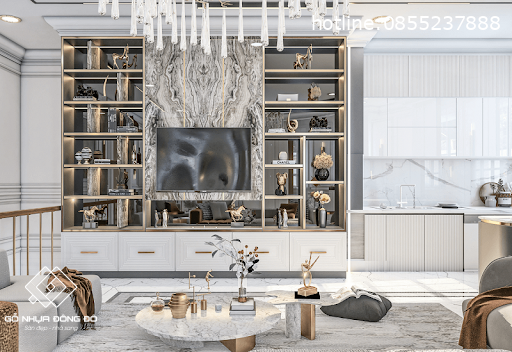 9+ mẫu kệ tivi kết hợp tủ rượu tạo điểm nhấn cho không gian sống 5 Kệ Tivi Kết Hợp Tủ Rượu Kim Loại Phong Cách Công Nghiệp