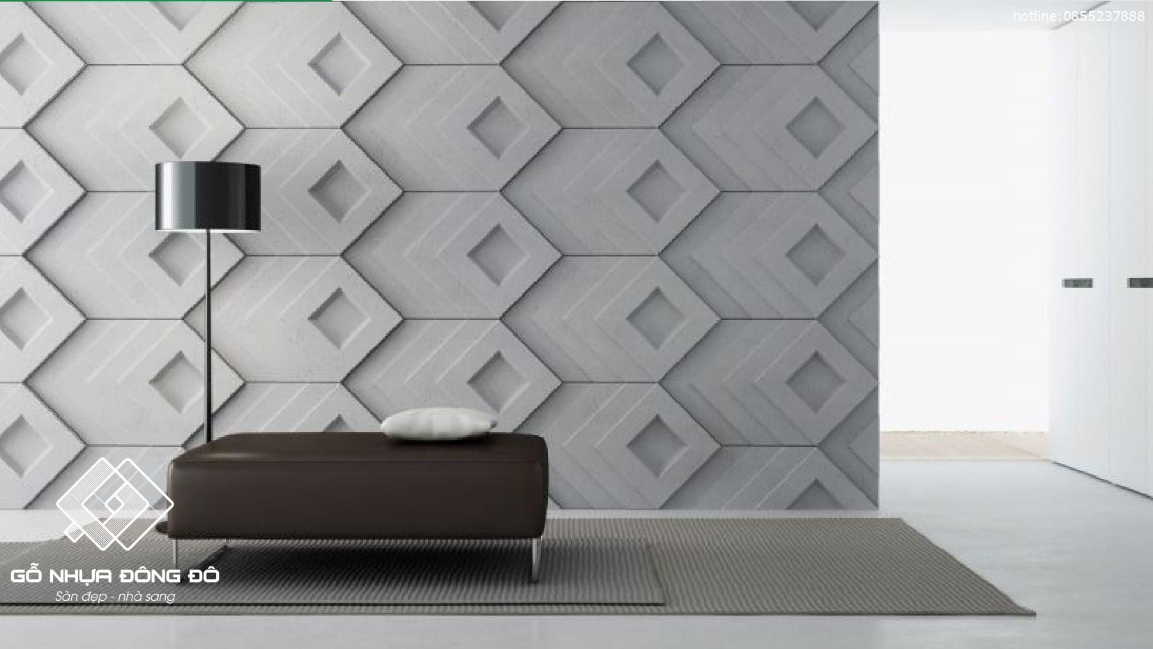 Tấm ốp tường 3D xi măng - vật liệu nội thất mới nhất hiện nay Tấm Ốp Tường 3D Xi Măng - Vật Liệu Nội Thất Mới Nhất Hiện Nay