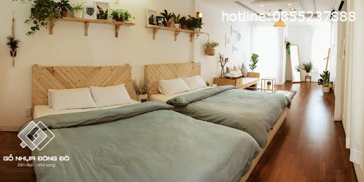 Sàn Gỗ Nhựa Đa Năng Cho Homestay