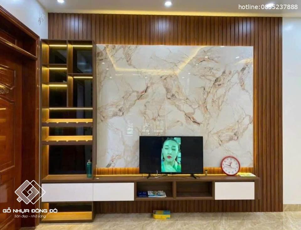 Có Nên Sửa Tường Trần Nhà Sau Khi Bị Ngập, Ẩm Mốc Với Ứng Dụng Tấm Ốp Nano 2 Thi Công Tấm Ốp Nano Gỗ Nhựa Cho Tường Trần Nhà Ẩm Mốc